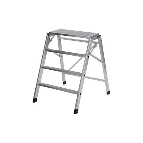 Tarima plegable  aluminio  profundidad de los peldaños 80 mm 
