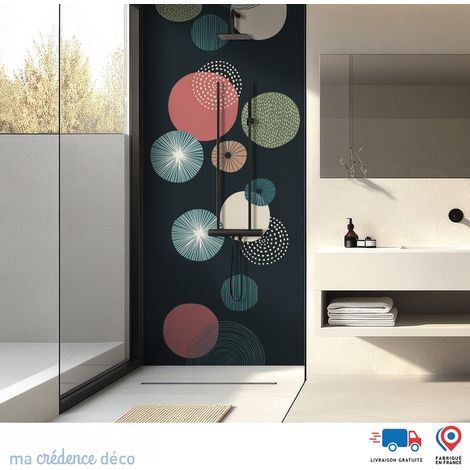 Panneau de douche : Corail 2 - Alu composite - 100 - 245 (1/3)