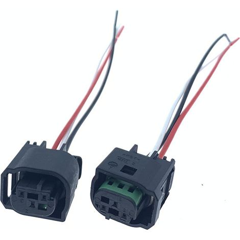 Compatible with air quality sensors, fuel pressure sensors, and the reversing radar connector of BMW, Mercedes-Benz, Volkswagen, and Audi vehicles -- JB1211-3P
