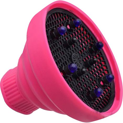 Diffuseur de sèche-cheveux en Silicone, fixation ondulée bouclée de 3,5 à 5cm pour Salon à domicile