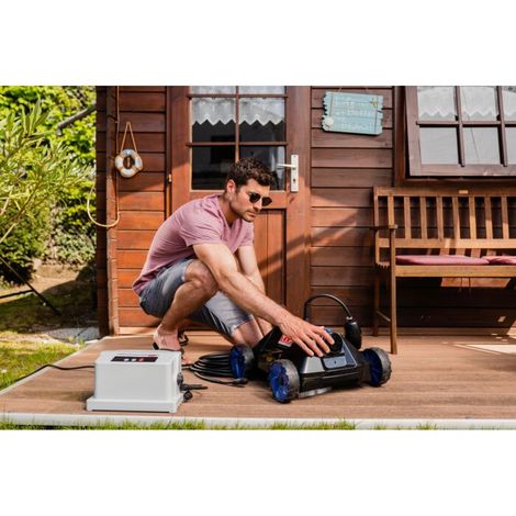 Robot TIP Pool - Bassin 50 m³, 18 000 l/h, nettoyage des sols, entièrement automatique, balayeuse 18000, 30454