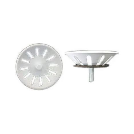 Cesta extraíble de PVC blanco de 75 mm de diámetro