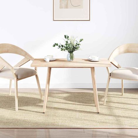Maison Exclusive - Piano Tavolo 100x50x2,5 cm Legno Massello di Pino Rettangolare (1/5)