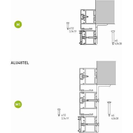 KC48 Kit Telaio Perimetrale DITEC ENTREMATIC KC48