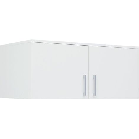 Mömax Aufsatzschrank Lasse 2T Weiß (1/5)