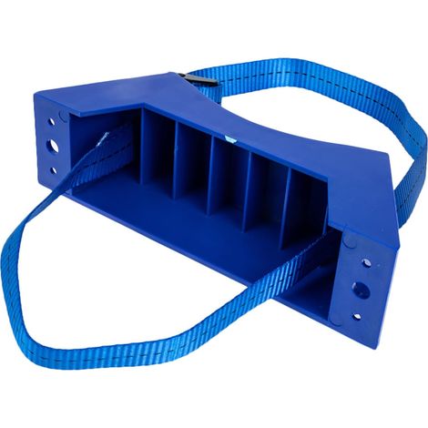 Support mural pour bouteilles de gaz portables 40 litres, en ABS, vis incluses, facile à installer (1/5)