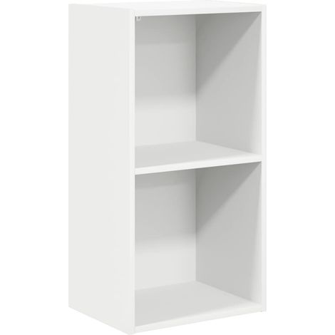 Maison Exclusive - Libreria Bianca 40x30x76,5 cm in Legno Multistrato