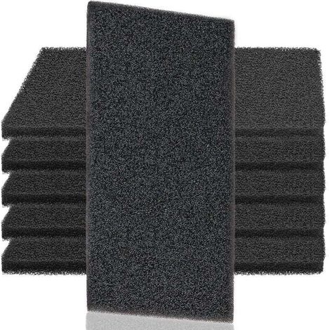 Lot de 6 filtres pour sèche-linge compatibles avec Bauknecht Privileg Whirlpool HX 481010354757, 225 x 107 x 8 mm, filtre pour sèche-linge à pompe à chaleur, filtre pour sèche-linge à condensateur, fi (1/4)
