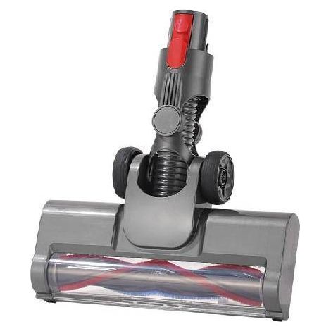 Tête de brosse d'aspirateur légère LED – Nettoyage en profondeur tapis – Rouleau brosse électrique – Articulations rotatives flexibles – Matériau ABS (1/2)