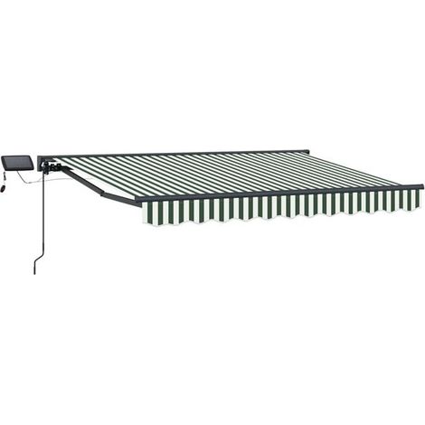 Cadre de store vénitien manuel avec lumières LED (3 x 2,5 mètres) (1/5)
