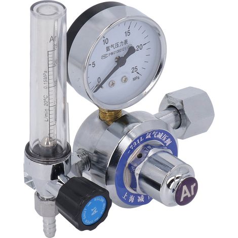 Régulateur de pression de gaz argon YQAR-731L, régulateur de pression à double débit pour soudage à l'arc argon (1/5)