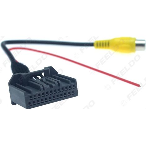 Special adapter cable for reversing camera, compatible with original Honda Crider screens (2013-2017). (1/5)