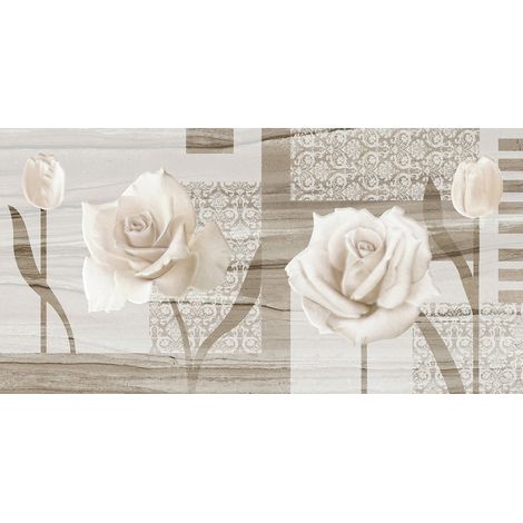Papier peint panoramique - Fleurs - 130 cm x 66 cm (1/2)