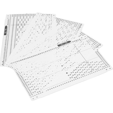 15 Cartes à Poinçonner pour Machine à Tricoter, Style Varié, Résistantes en Plastique Souple, Compatibles avec KH868 KH860 KH881 KH891 KH892 (1/5)