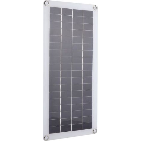 Panneau solaire portable 20W 18V pour camping et voyages extérieurs, module photovoltaïque de recharge (1/5)