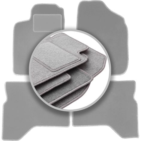 Tapis de sol gris pour Mitsubishi Pajero Sport I SUV (1996-2008) (1/5)