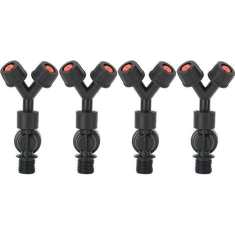 4pcs anti - gouttes double tête de pulvérisation, accessoires pour pulvérisateur électrique agricole à dos de calibre,de DEBUNS (1/5)