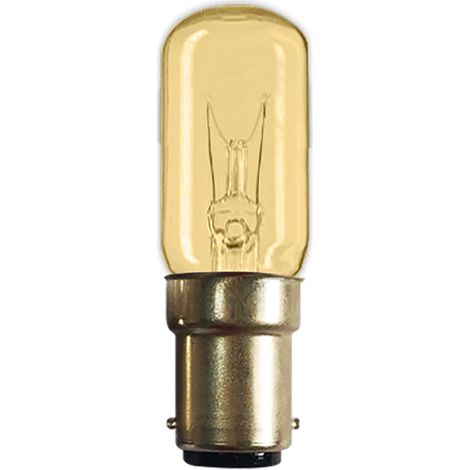 LAMPADINA MACCHINA DA CUCIRE AD INCANDESCENZA 'TUBOLARE' 15W B15D - mm 17 x 57