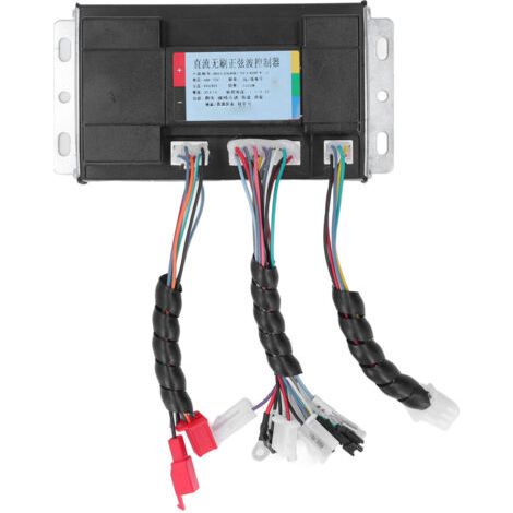 Panneau de commande pour moteur à courant continu, contrôleur sans balais à onde sinusoïdale, adapté aux véhicules électriques et aux fauteuils roulants, 1200 W, 48 V à 72 V