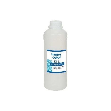 Colle PVA pour papier, flacon de 500 g, couleurs joyeuses