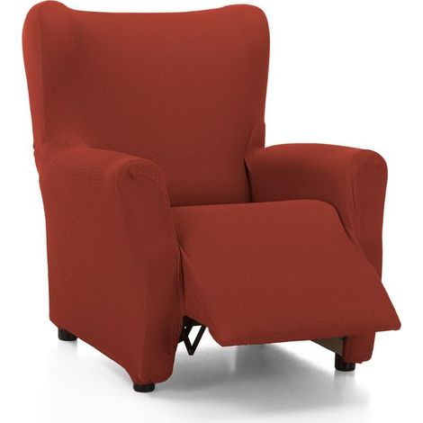 Housse de Fauteuil de Relaxation matelassée Ultra ajustée - Housse de Fauteuil de Relaxation Extensible en Couleur Tuile - 100% fabriquée en Espagne (1/4)