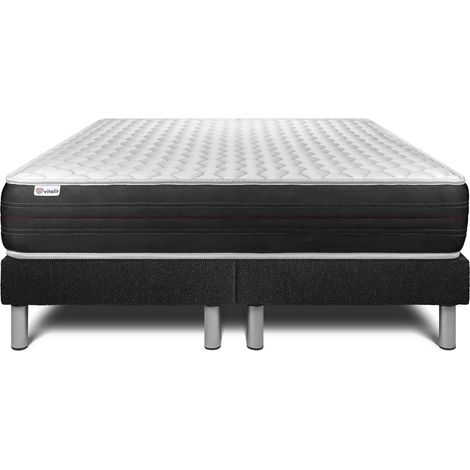 Matratzen- und Lattenrost-Set 2x90x200 cm - Vitalspring (1/5)
