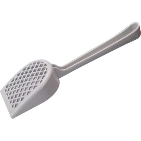 Pelle plastique durable + poignée confortable, usage chiens/chatons
