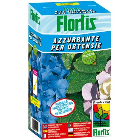 Concime in polvere azzurrante per ortensie confezione da 1kg Flortis (1/5)