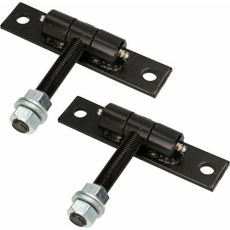 Lot de 2 bandes de portail M16 x 100 mm réglables et longues pour un mouvement facile-NANOTEH (1/5)