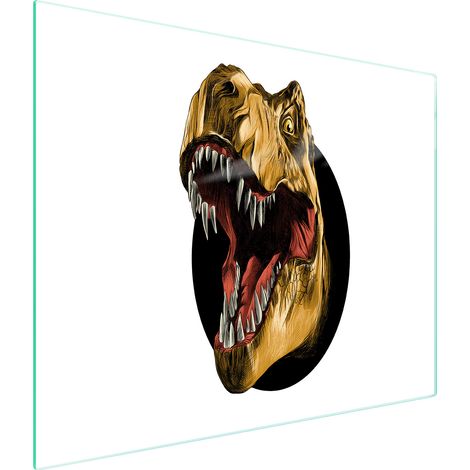 Glasschneidebrett 52x30 Dinosaurier (1/5)