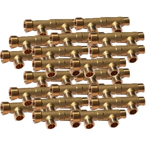 20 Collecteurs mâle femelle 3/4" (20/27) - 2 départs 1/2" (15/21) - Entraxe 50 mm - Arcanaute (1/3)