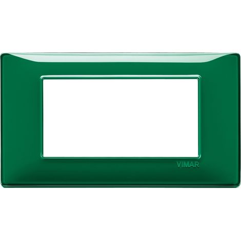 VIMAR - 14654.47 Placca 4M Reflex smeraldo