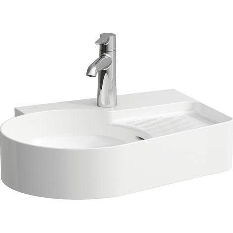 LAUFEN VAL lavabo sobre encimera, 1 agujero para grifo, con