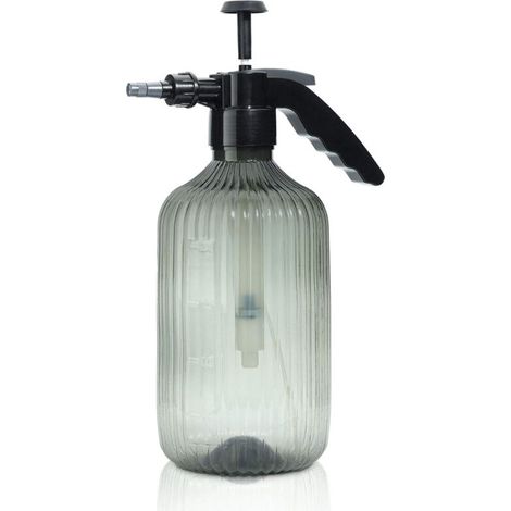 Flacon pulvérisateur à brume fine en plastique de 2 litres avec pompe supérieure, pulvérisateur à pression portatif, adapté au jardinage intérieur et extérieur et au nettoyage de la maison.