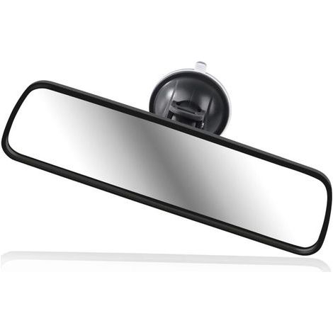 Specchietto retrovisore universale a ventosa da 200 x 60 mm per guida assistita, specchietto retrovisore universale per auto, specchietto retrovisore antiriflesso per monitor di guida, specchietto int (1/5)
