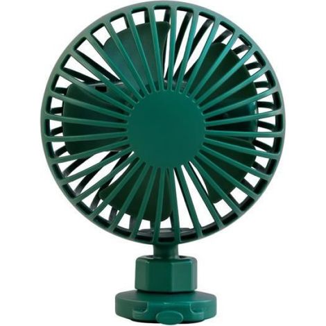 VENTILATEUR-Ventilateur de sangle de poussette-(2000mAh)-vert