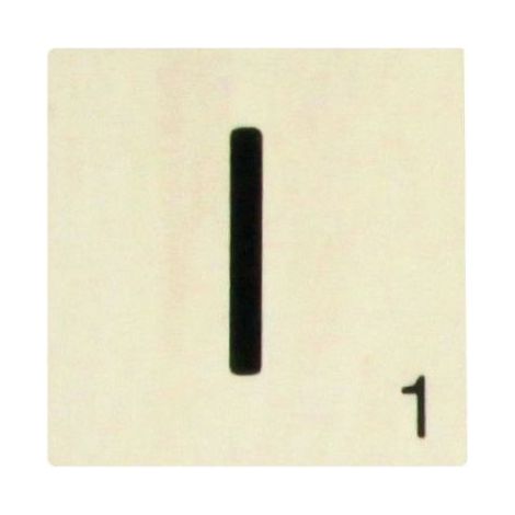 Objet décoratif - CTOP - I - 10 x 10 cm - Marron - Bois massif (1/2)