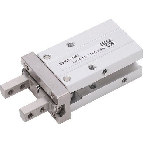 Vérin pneumatique à doigt de type SMC, pince parallèle métallique, petit vérin, filetage M3×0,5 mm