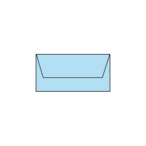Enveloppe américaine en papier 5 pièces bleu aqua