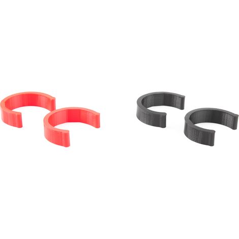 4x Schutzgummis für NetDan-Halterung für U-Schloss OnGuard Neon 8154, 8153 (1/3)