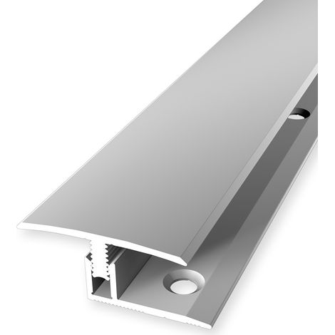 PROVISTON  Übergangsprofil  Laminatausgleich  Breite: 31.5 mm  Höhenausgleich: 7 - 12 mm  Länge: 2000 mm  Aluminiumprofil  Silber  1 Stück
