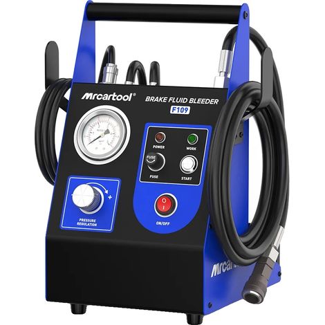 Extractor de líquido de frenos, control de presión ajustable, sistema de recuperación eficiente, 220 V o 110 V. (1/5)