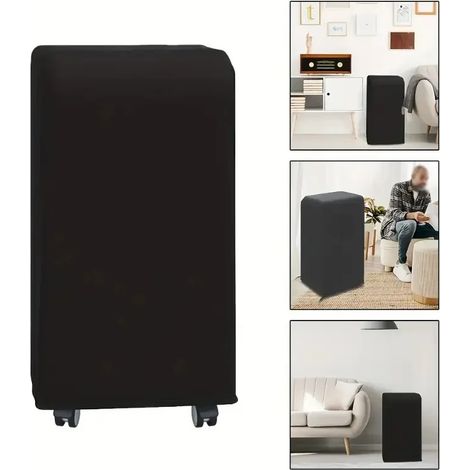 (Noir, 65x50x100cm) 1 housse pour climatiseur portable, convient aux climatiseurs portables (housse incluse uniquement). (1/5)