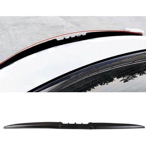 Heckspoiler in Mattschwarz, Modell B, universeller Heckspoiler, Heckblenden-Spoiler für Pkw (Sperrgutversand) (1/5)