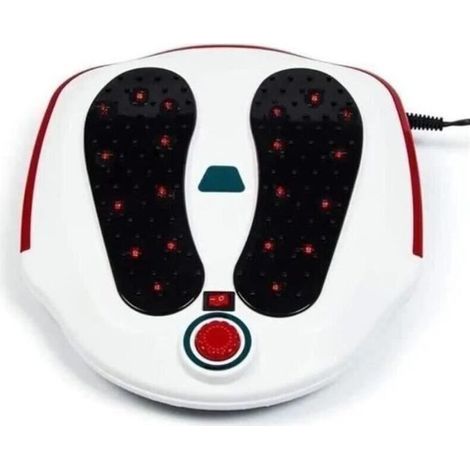 Appareil Massage Pied pour Circulation Sanguine Jambe - Appareil de Traitement de Relaxation Machine pour Corps - Blanc (1/4)