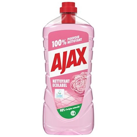 Nettoyant multi-usages Ajax fraîcheur pivoine - Flacon de 1,25 L (1/5)