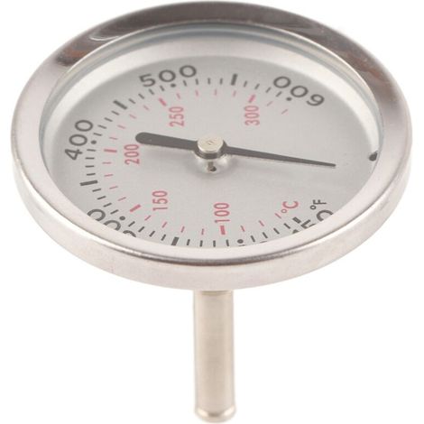 Hochpräzises Bimetall-Kochthermometer aus Edelstahl (100–475 °F) für Grillzwecke (1/5)