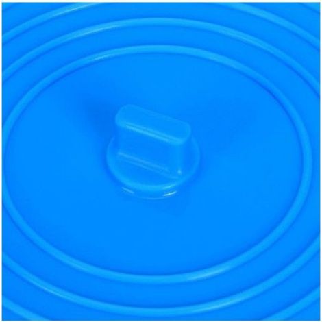 Lot de 2 Bouchon de vidange, Silicone souple, Diamètre 15,2 cm, Pour évier, baignoire, lavabo (1/5)