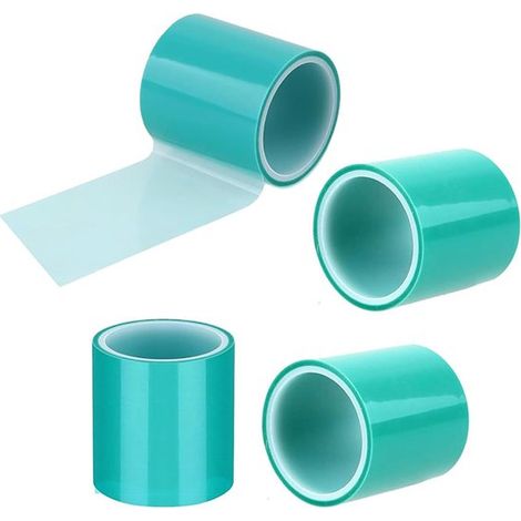 rouleaux de ruban adhésif transparent pour résine époxy UV, bijoux, cadres métalliques, outils à cadre creux, résine époxy UV, projets de bricolage, 20 mètres, 40 mm x 5 m (1/5)