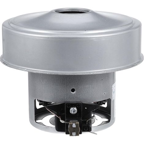 Moteur D'aspiration Haute Efficacité 1200w en Cuivre Pur Moteur Puissant en Métal Argenté pour Aspirateur à Poussière et Atelier (1/5)